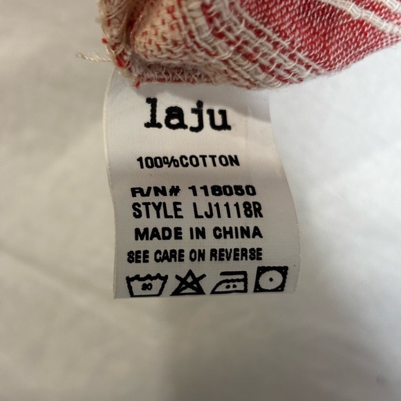 Laju Striped Off The Shoulder Romper SZ XS - Picture 4 of 4